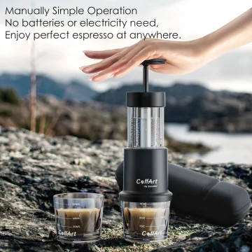 Biolomix 2 In 1 Manual Espresso Coffee Machine Hot/Cold 2