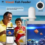 Automatic Fish Feeder 230Ml Large Capacity 24G 5G WiFi 5 | PricZone
