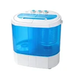 Small Washing Machine 99Lb Compact Washer Twin Tub Laundry 1 | PricZone