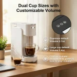 SingleServe Coffee Maker 4 In 1 Hot and Iced Machine 5 | PricZone Single Serve Coffee Maker 4 In 1 Hot and Iced Machine 5 | PricZone