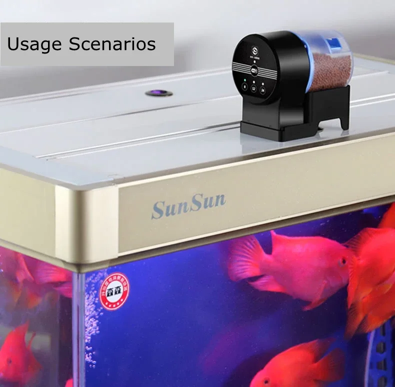 Sunsun Automatic Feeder Goldfish Dispenser Timing Auto Fish 5 | PricZone Sunsun Automatic Feeder Goldfish Dispenser Timing Auto Fish 5 | PricZone