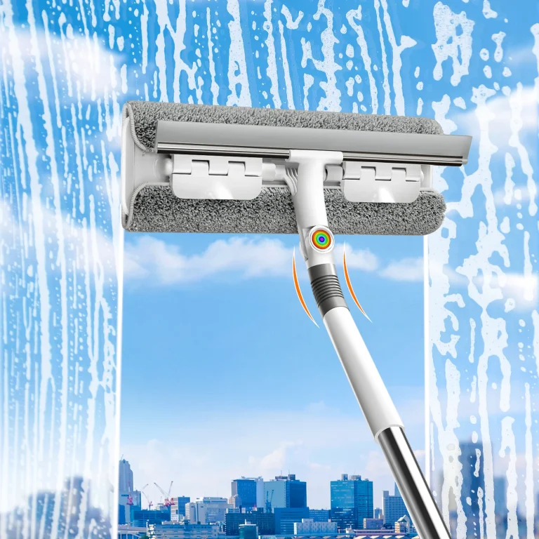 Joybos 2-In-1 Window Squeegee with 53inch Extendable Pole product image
