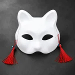 Unpainted Blank Cat Face Mask Kit Unisex Adult OneSize 6 | PricZone Unpainted Blank Cat Face Mask Kit Unisex Adult OneSize 6 | PricZone
