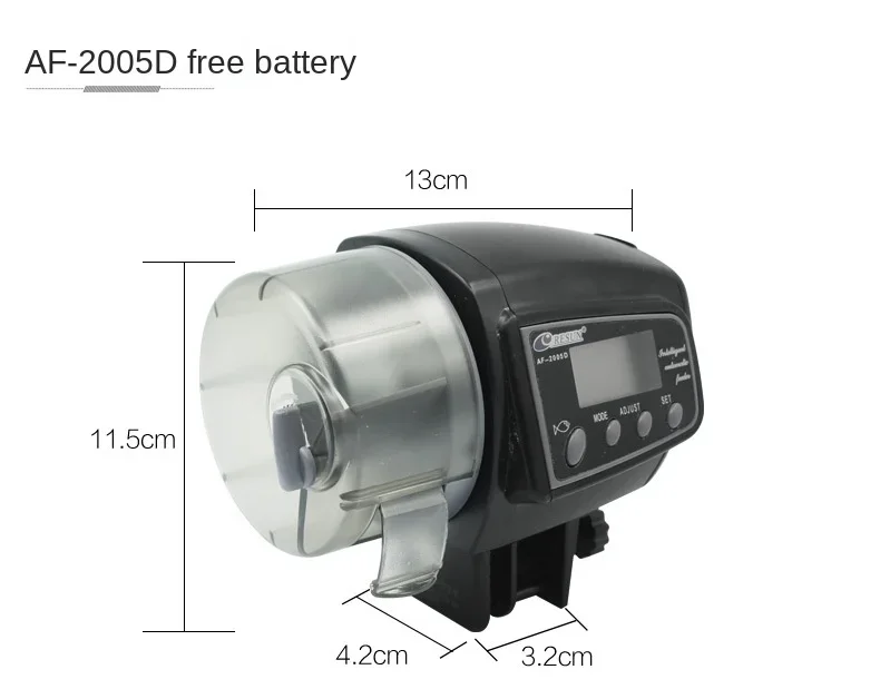 Fish Tank Aquarium Feeder Resun Ornamental Automatic 2003 13
