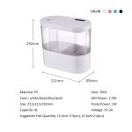 Fish Tank with Oxygen Pump Filtration Acrylic Material LED 6 | PricZone