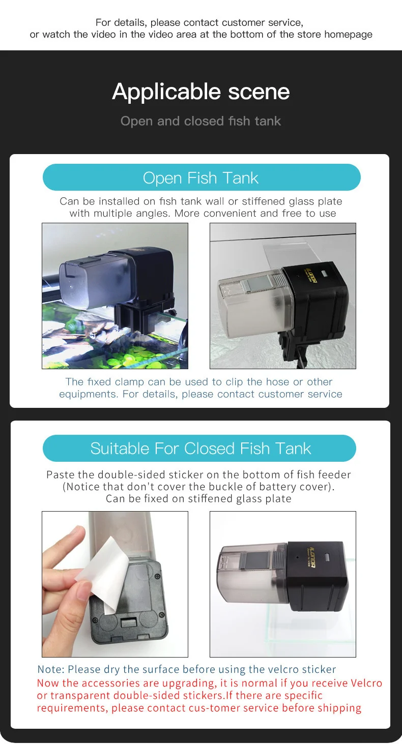 Ilonda WiFi Fish Feeder Organ Smart Control Aquarium Tank 16