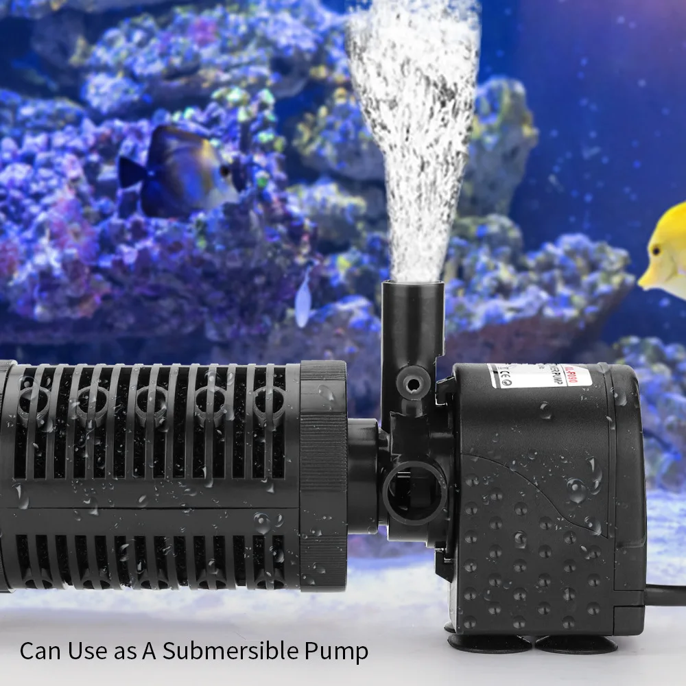 3 In 1 Silent Aquarium Filter Submersible Oxygen Internal 17