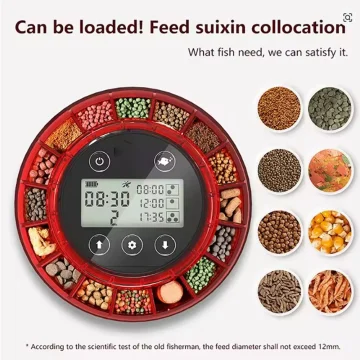 Zyfeedr Automatic Fish Feeder Aquarium Food Dispenser USB 2