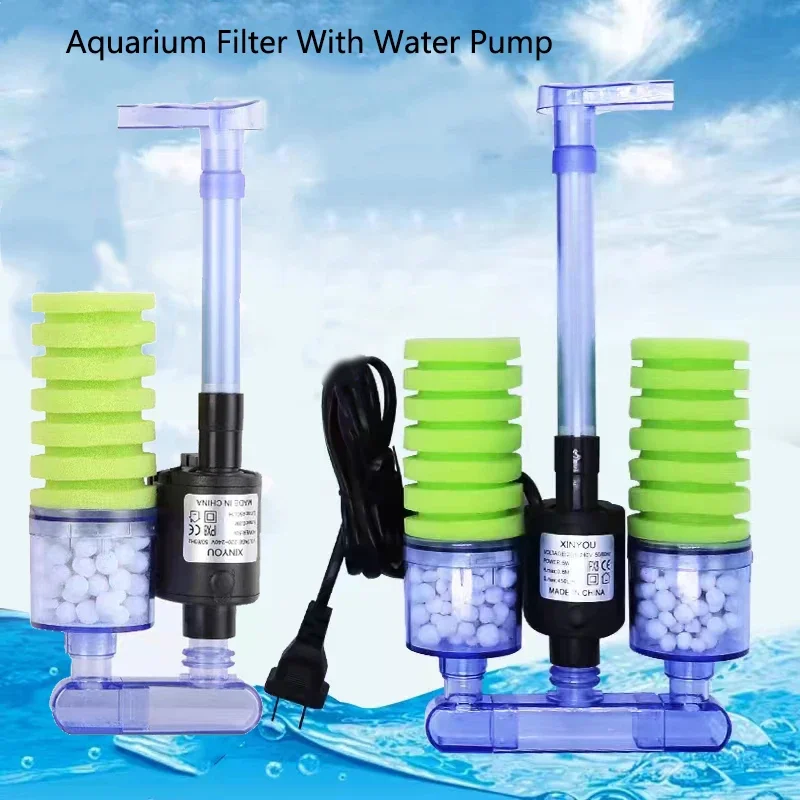 Aquarium Filter with Pump for Fish Tank Air Skimmer 3 | PricZone Aquarium Filter with Pump for Fish Tank Air Skimmer 3 | PricZone