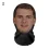 1Pack- Realistic 3D Mesh Celebrity Face Mask and Headpiece
