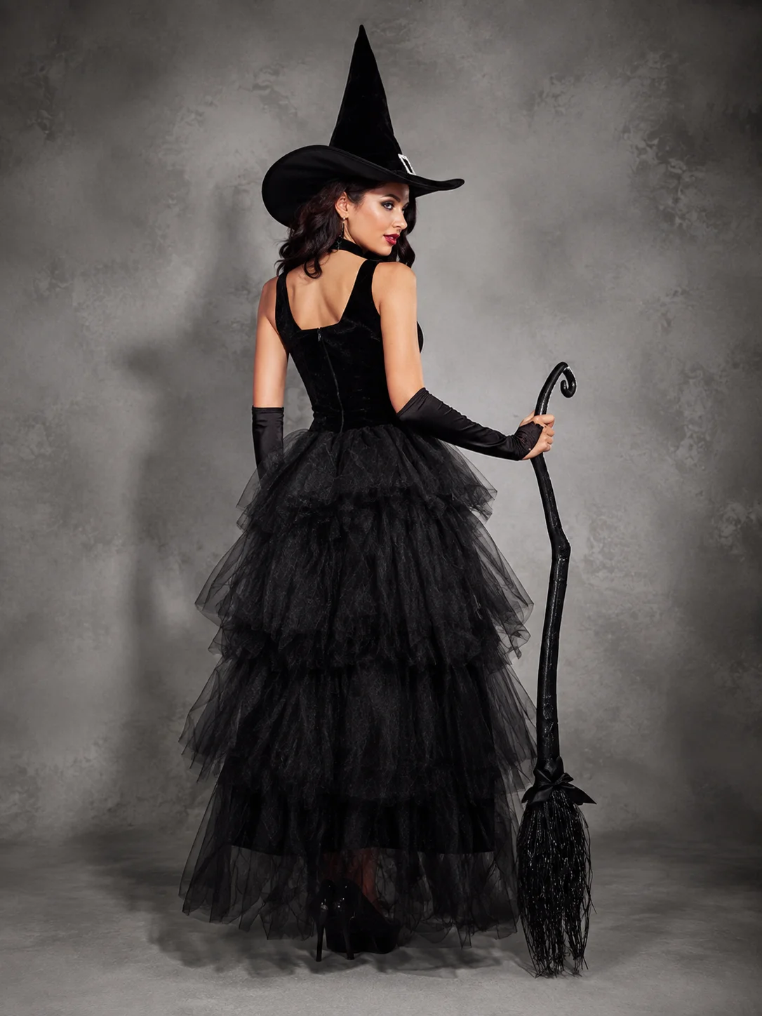 Halloween Cosplay Witch Dress Outfit for Women Sleeveless 2 | PricZone Halloween Cosplay Witch Dress Outfit for Women Sleeveless 2 | PricZone