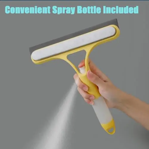 3In1 Spray Glass Wiper Silicone Squeegee Window Cleaning 1 | PricZone 3 In 1 Spray Glass Wiper Silicone Squeegee Window Cleaning 1 | PricZone