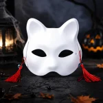 Unpainted Blank Cat Face Mask Kit Unisex Adult OneSize 5 | PricZone Unpainted Blank Cat Face Mask Kit Unisex Adult OneSize 5 | PricZone