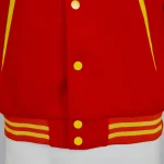 Michael Jackson Cosplay Varsity Red Yellow Colorblock 4 | PricZone