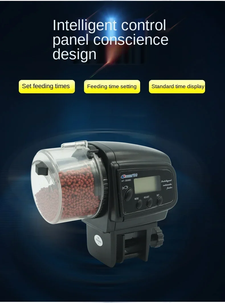 Fish Tank Aquarium Feeder Resun Ornamental Automatic 2003 9