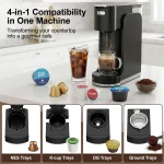 All In 1 Single Serve Coffee Machine Hot and Iced Maker 2 | PricZone