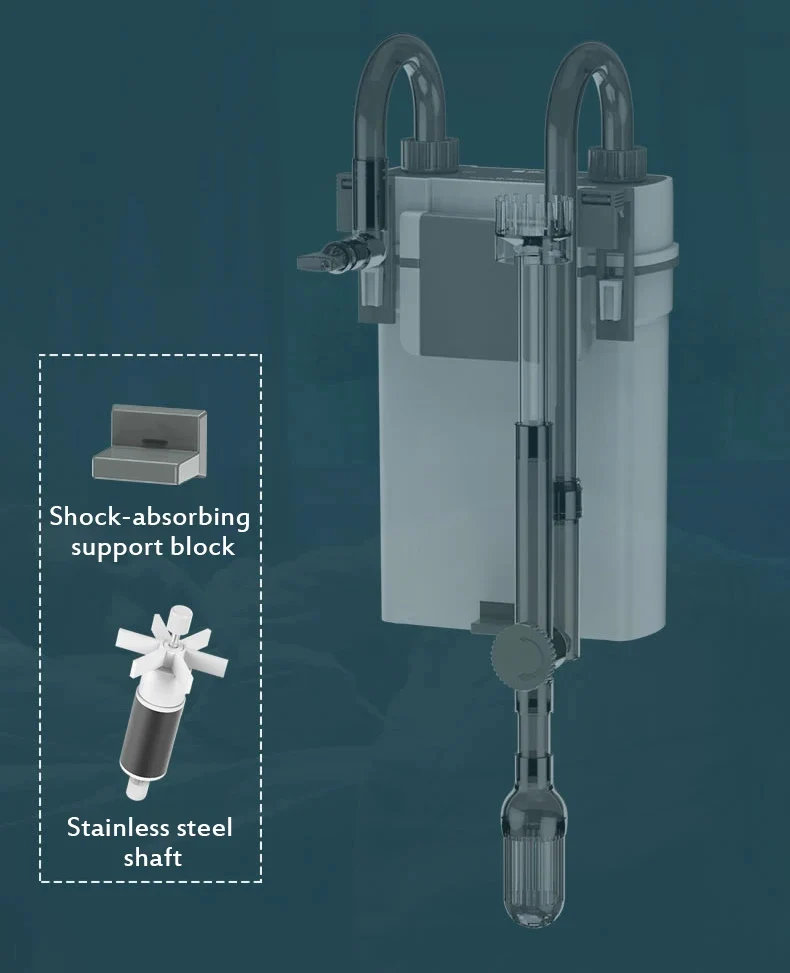 Aquarium External Oxygen Pump Fish Tank Hanging Filter 18