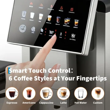 3rd-Gen Automatic Espresso Machine with Milk Frother 2