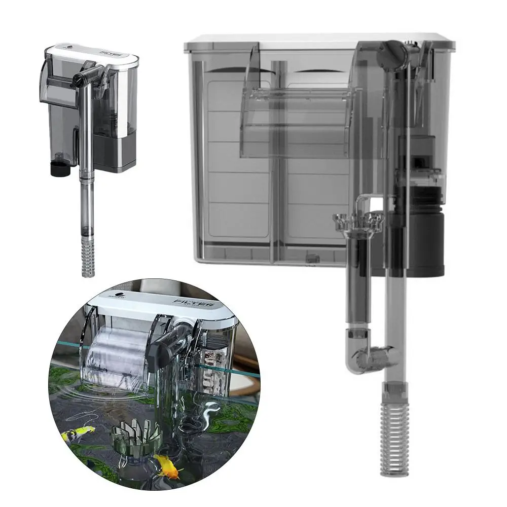 Waterfall Fish Tank Filter 3 In 1 WallMounted Circulating 3 | PricZone Waterfall Fish Tank Filter 3 In 1 Wall Mounted Circulating 3 | PricZone