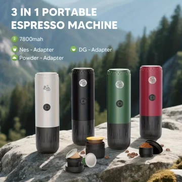 Espresso Coffee Machine with Self Heating 2 In 13 In 1 1 | PricZone