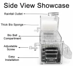 Aquarium Fish Tank Top Filter Box Water Circulation 6 | PricZone