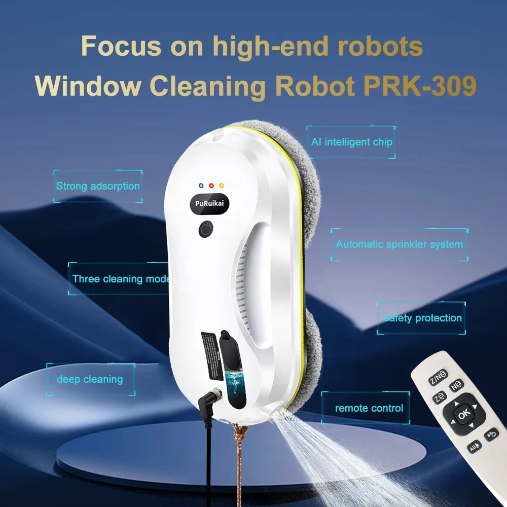 Puruikai Household Window Automatic Water Spray Cleaning 3 | PricZone Puruikai Household Window Automatic Water Spray Cleaning 3 | PricZone