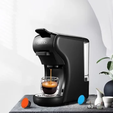 Hibrew Coffee Machine 19 Bar 4In1 Hot Cold Multiple Capsules 1 | PricZone