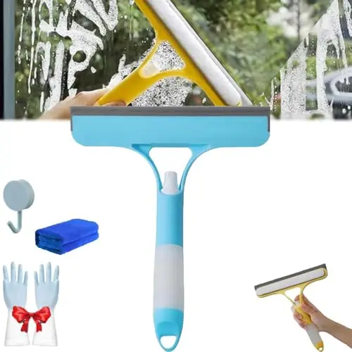 3-In-1 Spray Glass Wiper Silicone Squeegee Window Cleaning 15