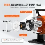 Succebuy Water Transfer Pump 120V Ac 360Gph 110 Hp 5 | PricZone
