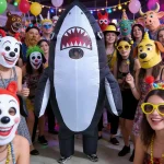 Inflatable Suit Shark Carnival Halloween Party Stage 1 | PricZone