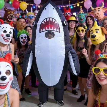 Inflatable Suit Shark Carnival Halloween Party Stage 1 | PricZone Inflatable Suit Shark Carnival Halloween Party Stage 1 | PricZone