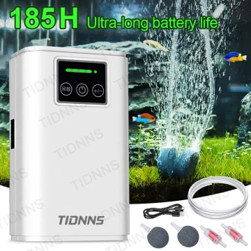 Aquarium Fish Tank Oxygen Pump Charging Dual-Purpose Air 1