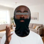 1Pcs Full Face Visual Mesh Mask Party Horror Hood 6 | PricZone