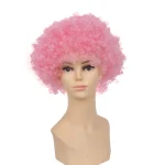 Colorful Rainbow Synthetic Curly Afro Fluffy Wig Cosplay 8 | PricZone Colorful Rainbow Synthetic Curly Afro Fluffy Wig Cosplay 8 | PricZone