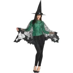 1 Piece Of Halloween Spider Web Bat Cape for Adults 1 | PricZone 1 Piece Of Halloween Spider Web Bat Cape for Adults 1 | PricZone