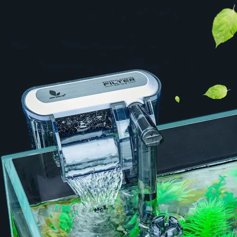 Waterfall Fish Tank Filter 3 In 1 Wall-Mounted Circulating 23