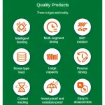Automatic Fish Feeder|Dual MoistureProof Bins|100Ml 3 | PricZone Automatic Fish Feeder|Dual Moisture Proof Bins|100Ml 3 | PricZone