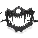 HalfFace Skull Mask Demon Skeleton Wolf Dragon Tiger 5 | PricZone Half Face Skull Mask Demon Skeleton Wolf Dragon Tiger 5 | PricZone
