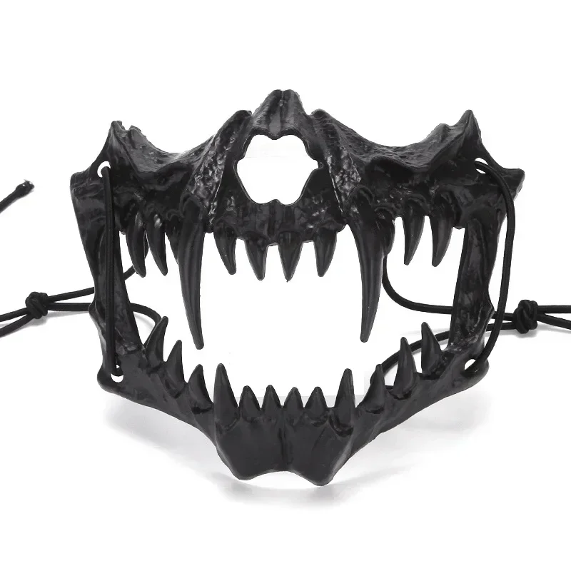 HalfFace Skull Mask Demon Skeleton Wolf Dragon Tiger 5 | PricZone Half Face Skull Mask Demon Skeleton Wolf Dragon Tiger 5 | PricZone