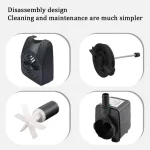 Multi Functional Silent Aquarium Submersible Pump Landscape 4 | PricZone