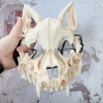 HalfFace Skull Mask Demon Skeleton Wolf Dragon Tiger 4 | PricZone Half Face Skull Mask Demon Skeleton Wolf Dragon Tiger 4 | PricZone