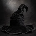 Unisex Adult OneSize Wrinkle Curved Pointed Witch Hat Soft 1 | PricZone