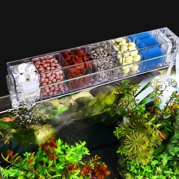 Wall Mounted Fish Tank Silent Circulating Waterfall Filter 2