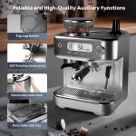 Tacleekii Espresso Machine 15 Bar Stainless Steel Maker 5 | PricZone Tacleekii Espresso Machine 15 Bar Stainless Steel Maker 5 | PricZone