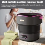 13L Washer with 3 Cleaning Modes Foldable Washing Machine 3 | PricZone 13L Washer with 3 Cleaning Modes Foldable Washing Machine 3 | PricZone