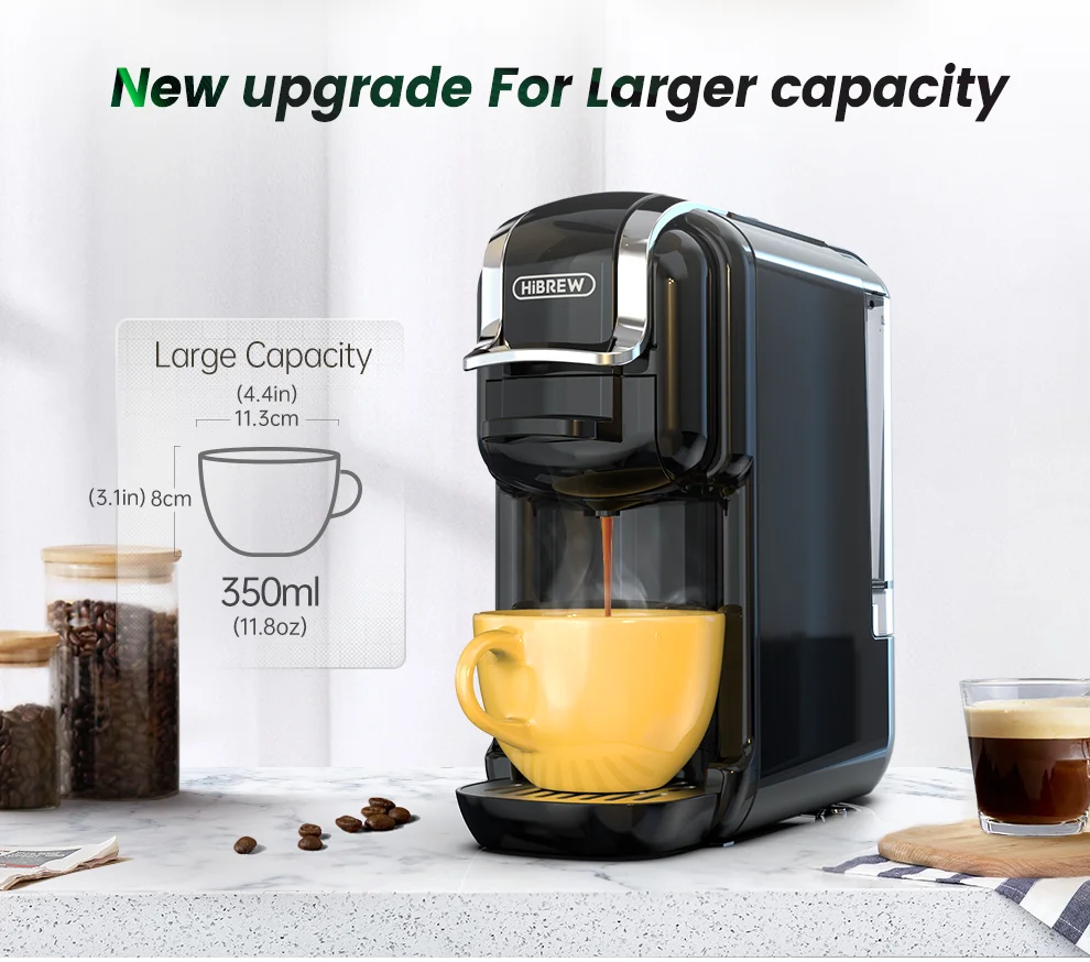 Hibrew Multiple Capsule Coffee Machine Hot/Cold Dolce Gusto 16
