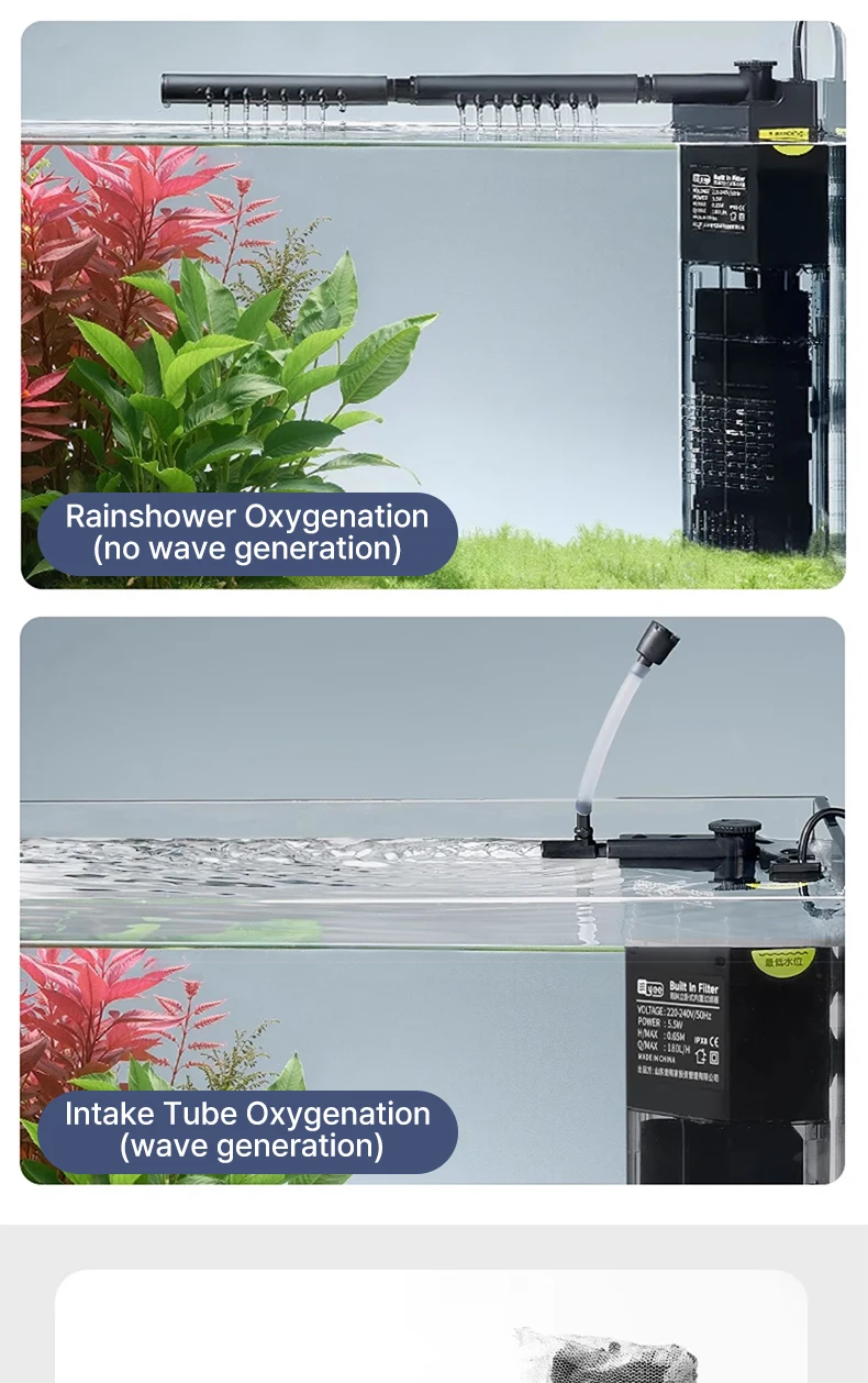 Aquarium Fish Tank Filter 4-in-1 Water Purification 18