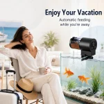 Battery Operated Automatic Fish Feeder 100Ml Programmable 4 | PricZone