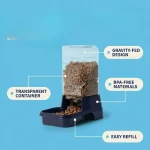 2 Lb Gravity Feeder for Extra Small Pets Navy 1 | PricZone