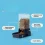 2 Lb Gravity Feeder for Extra Small Pets Navy